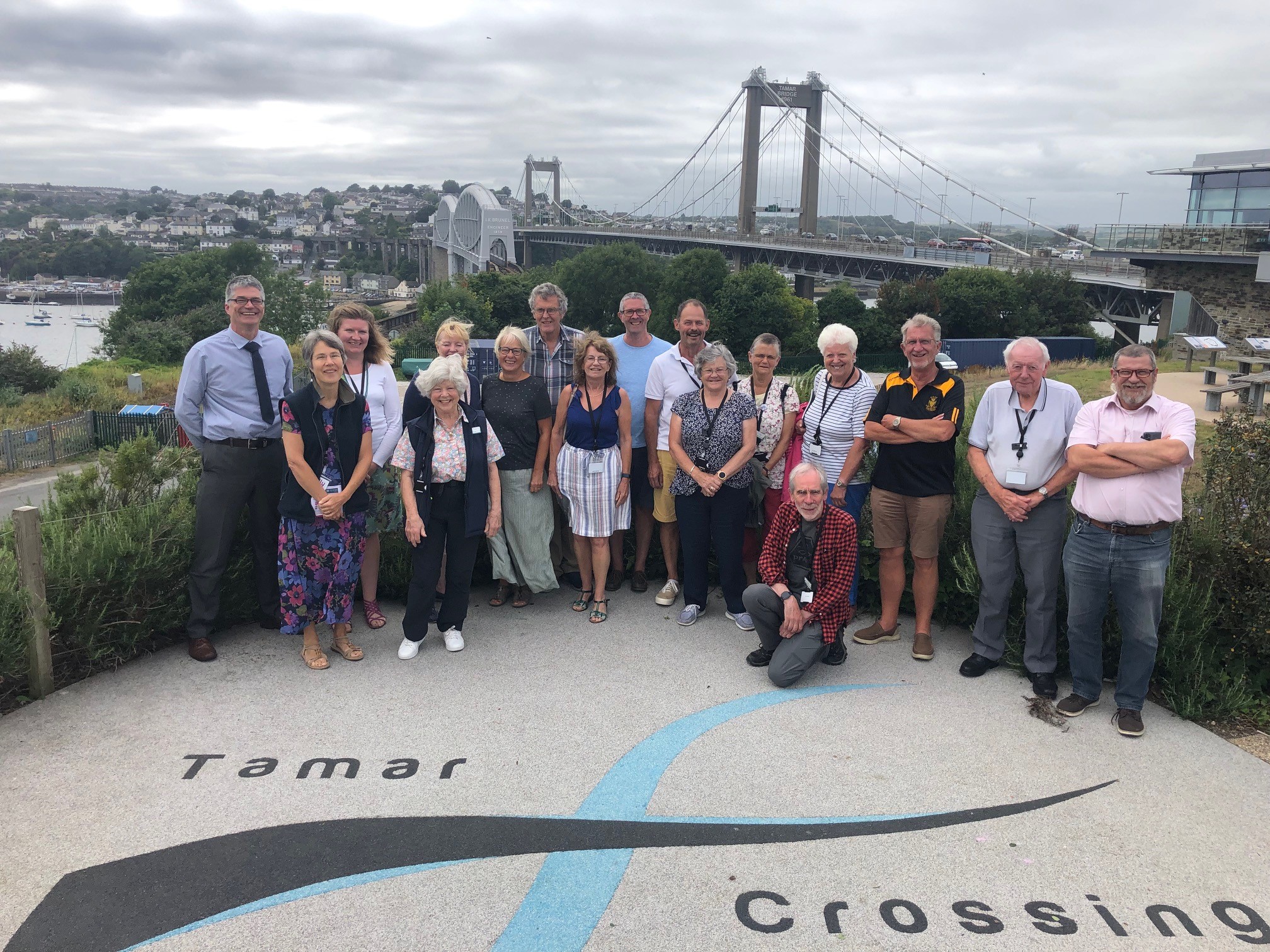 Bridging the Tamar Ambassadors 22b